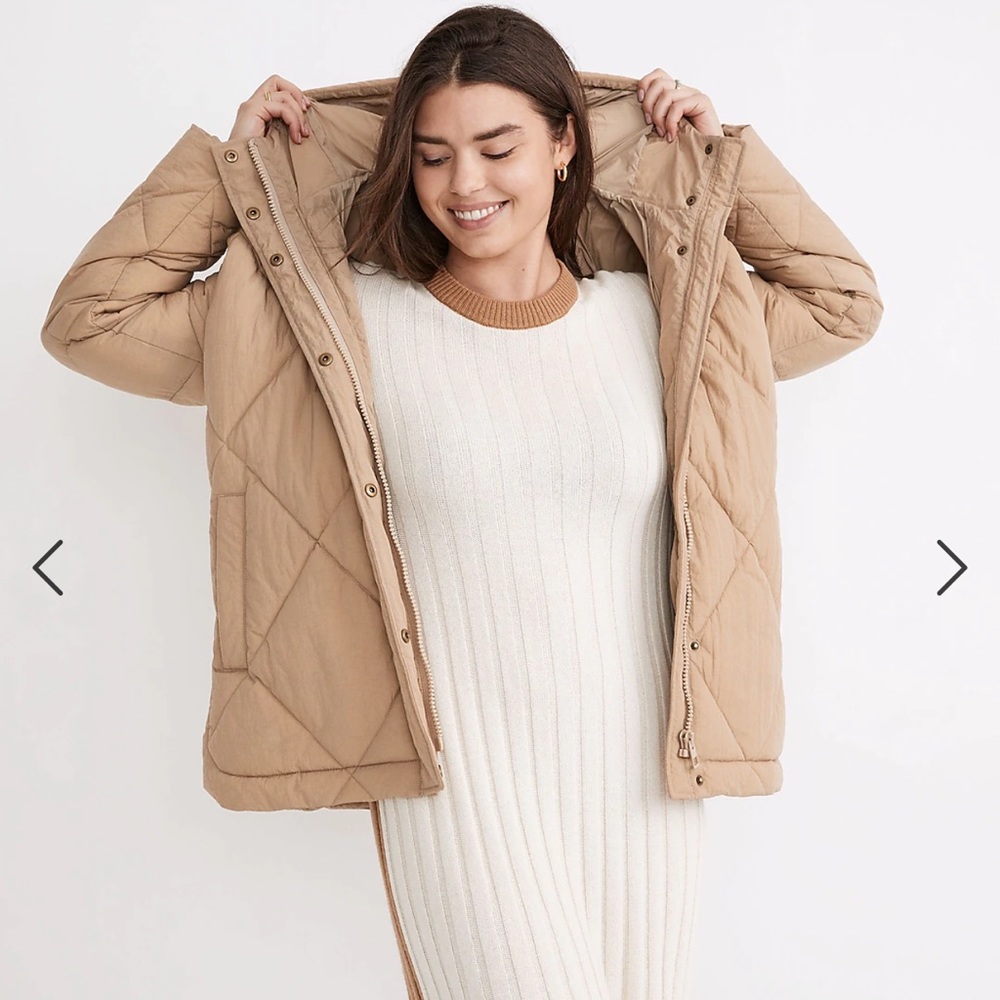 Madewell Holland Quilted Puffer Parka